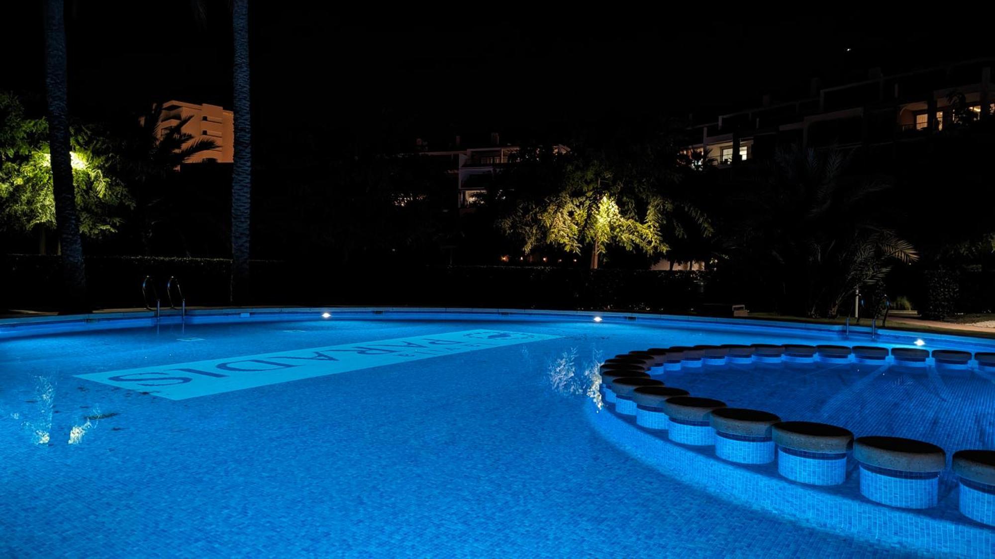 Paradise Beachfront Luxury Villa Вильяхойоса Экстерьер фото